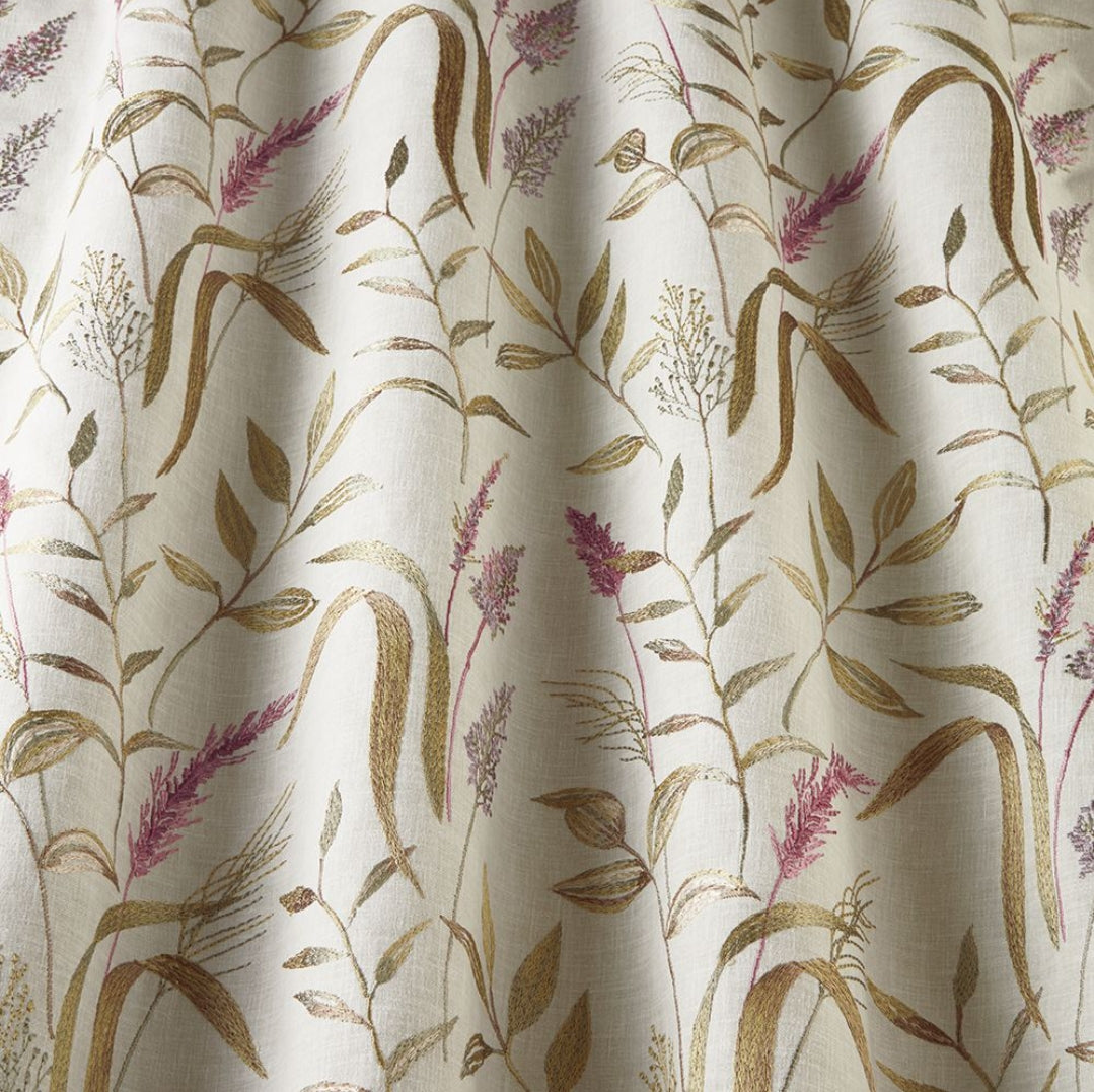 iLiv Betony Rosewood Curtain Fabric 3 Metres