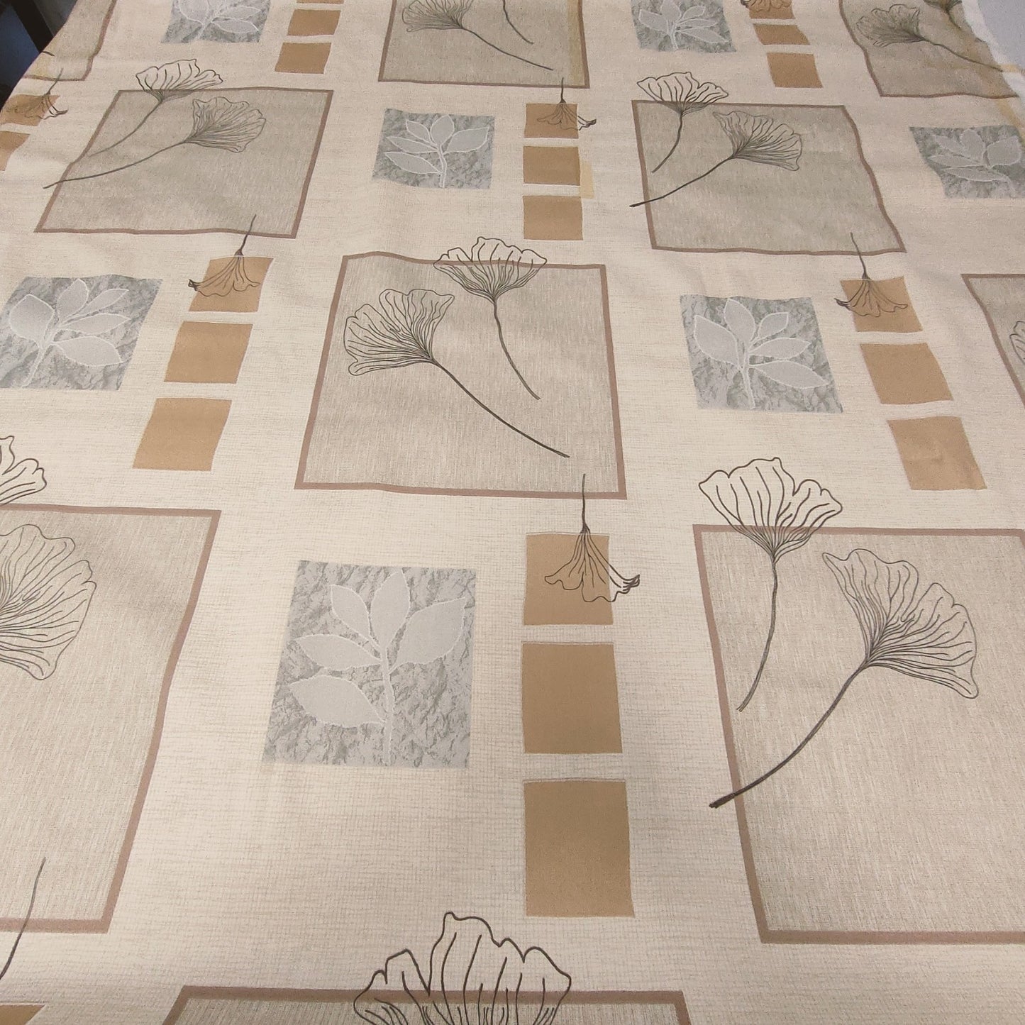 Vintage Gordon Johns Amelia Natural Curtain Fabric By The Metre