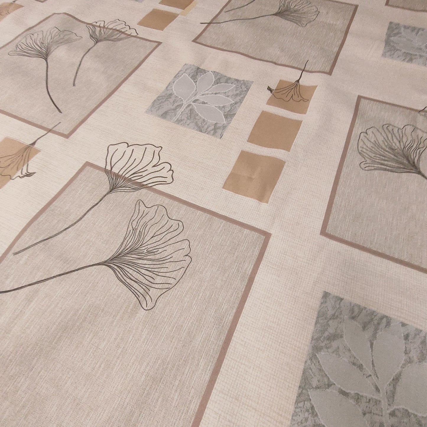 Vintage Gordon Johns Amelia Natural Curtain Fabric By The Metre