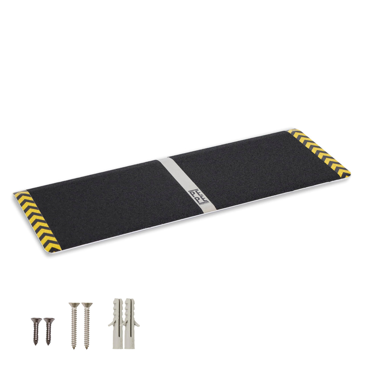 PEPE Mobility Wheelchair Ramp 81 x 30 cm 2-6 cm Height, Non-Slip Surface, Ideal for Step and Curb, Supports 270 Kg