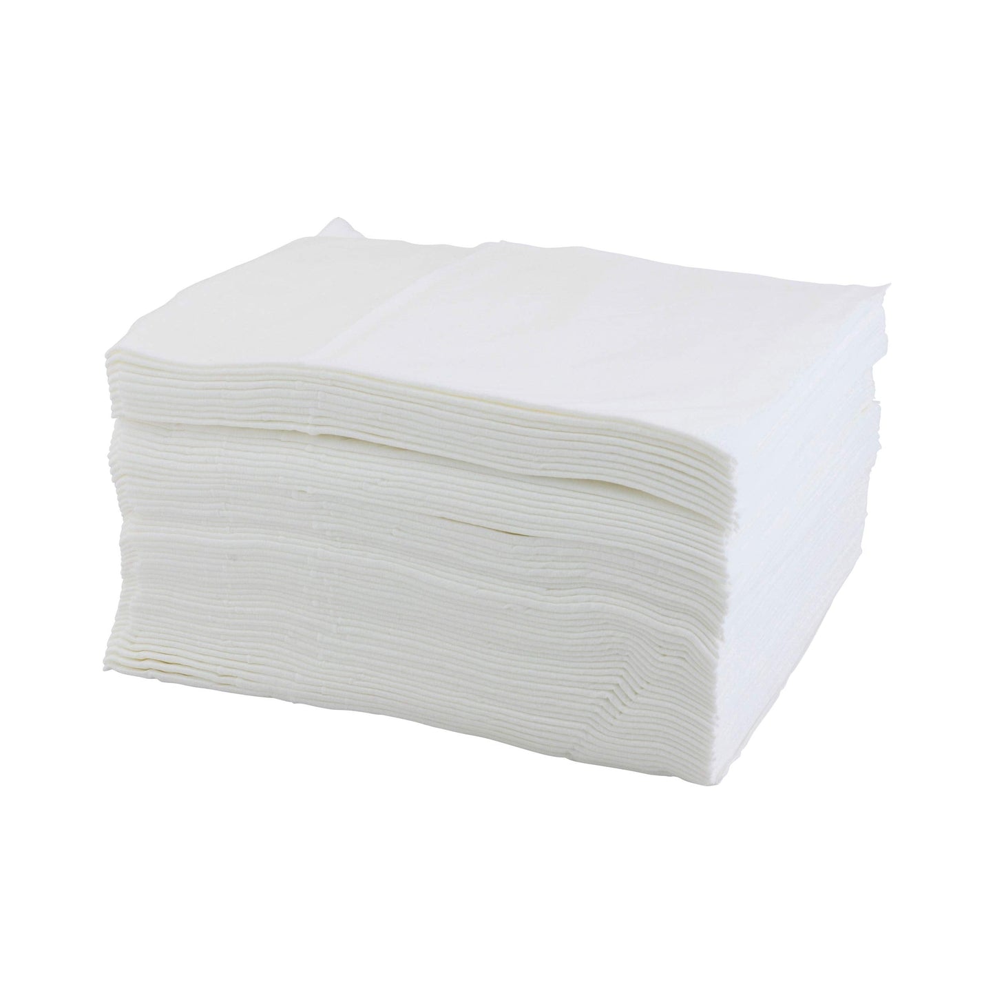 RELMOS Disposable Biodegradable White Embossed Salons Hairdressing Towels. Salon, Barbershop, Hairdressing, Hairdressers, Spa Use (Pack of 100)