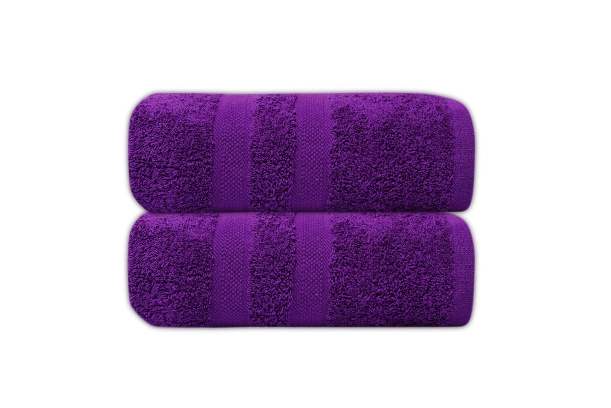 manucci EXTRA LARGE JUMBO BATH SHEETS 90 X 150CM 500GSM 100% EGYPTIAN COTTON TOWEL purple, 2