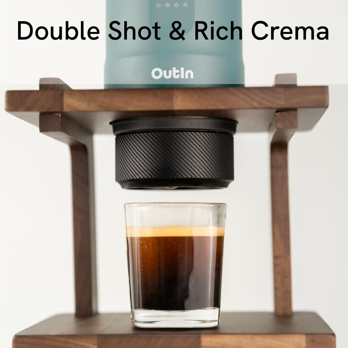OutIn Nano Espresso Accessories Kit, Basket Plus, double shot