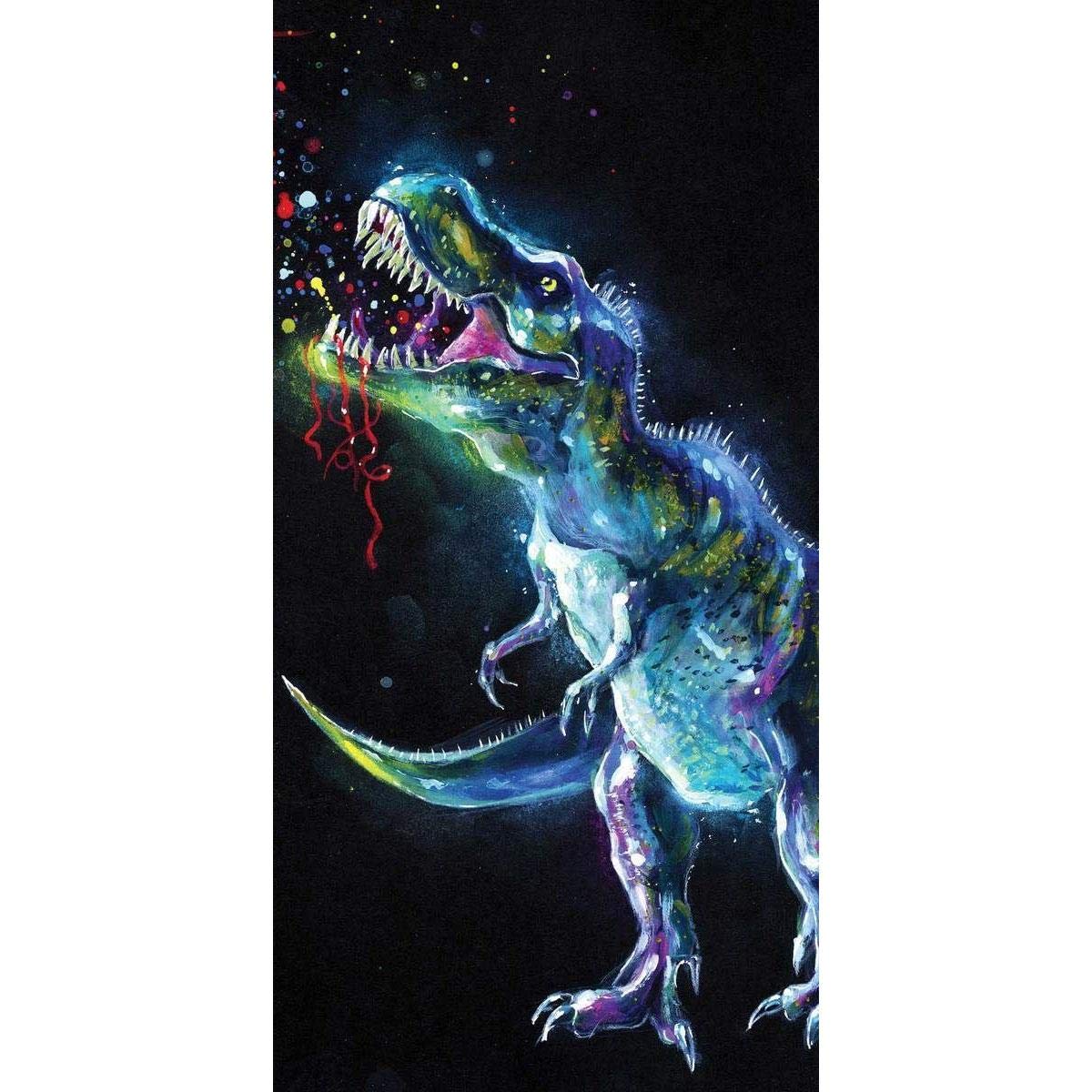License Sweet Home / Jerry Fabrics Dinosaur Colour Beach Towel