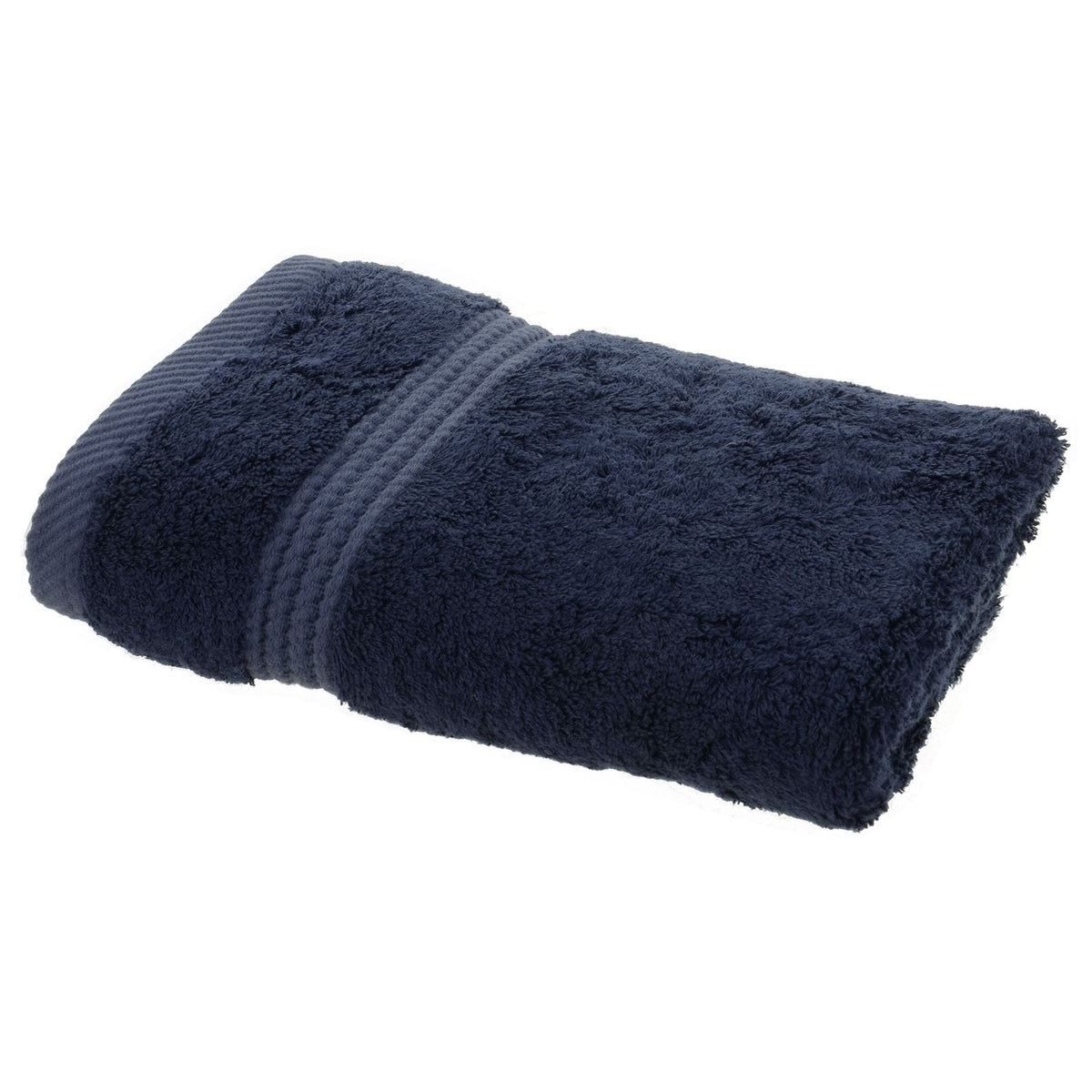Bamboo Bliss Navy Blue Bamboo Luxury Hand Towel Plush Soft Bathroom Bath Linen 50 x 100cm