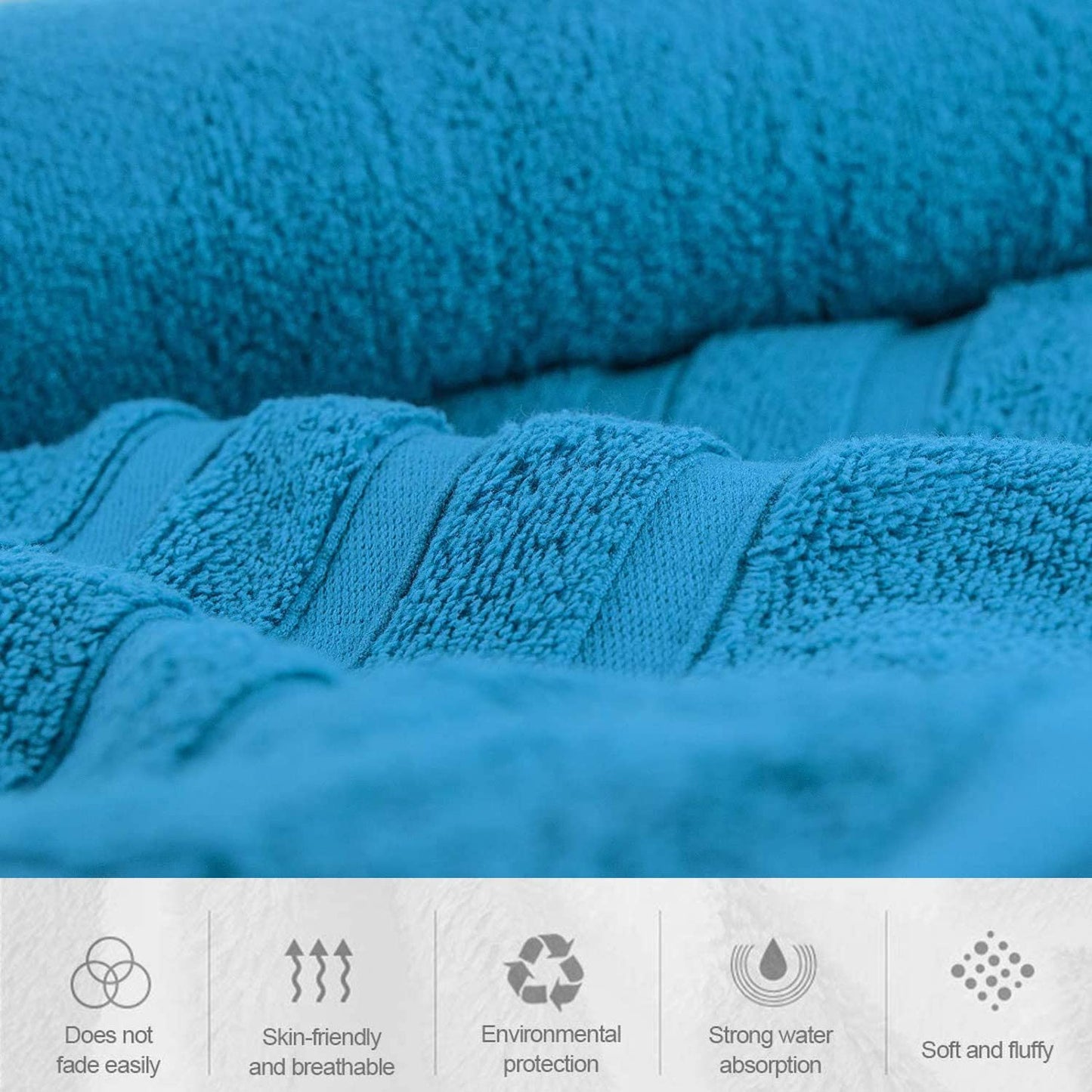 Uk Furniture 2 Pack Extra Large|95x200cm| Super Jumbo Bath Sheet Towels100% Egyptian Cotton 700GSM Super Soft Towel Set. (Teal)