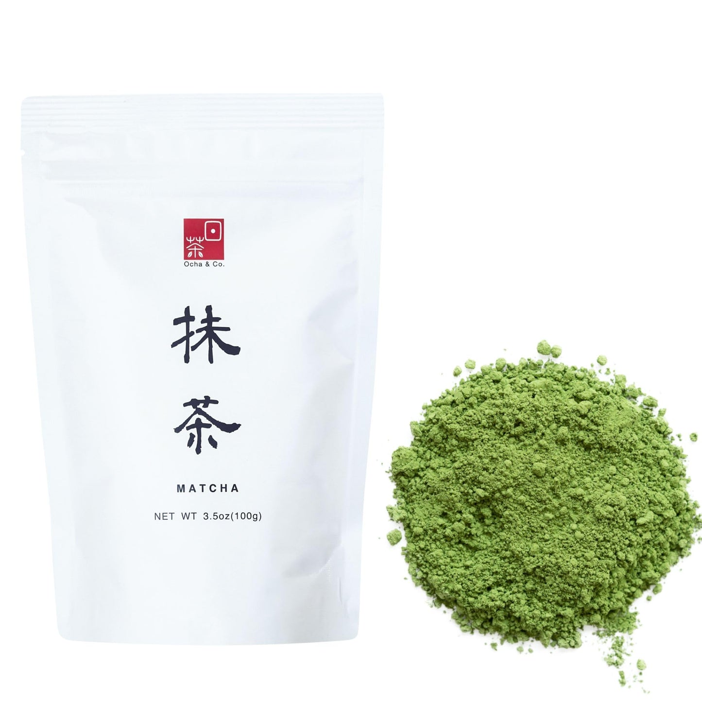 Ocha & Co. Itsumo Matcha - Classic Grade - Japanese First-Harvest Matcha Green Tea Powder - Perfect for Lattes & Cooking, 100g.