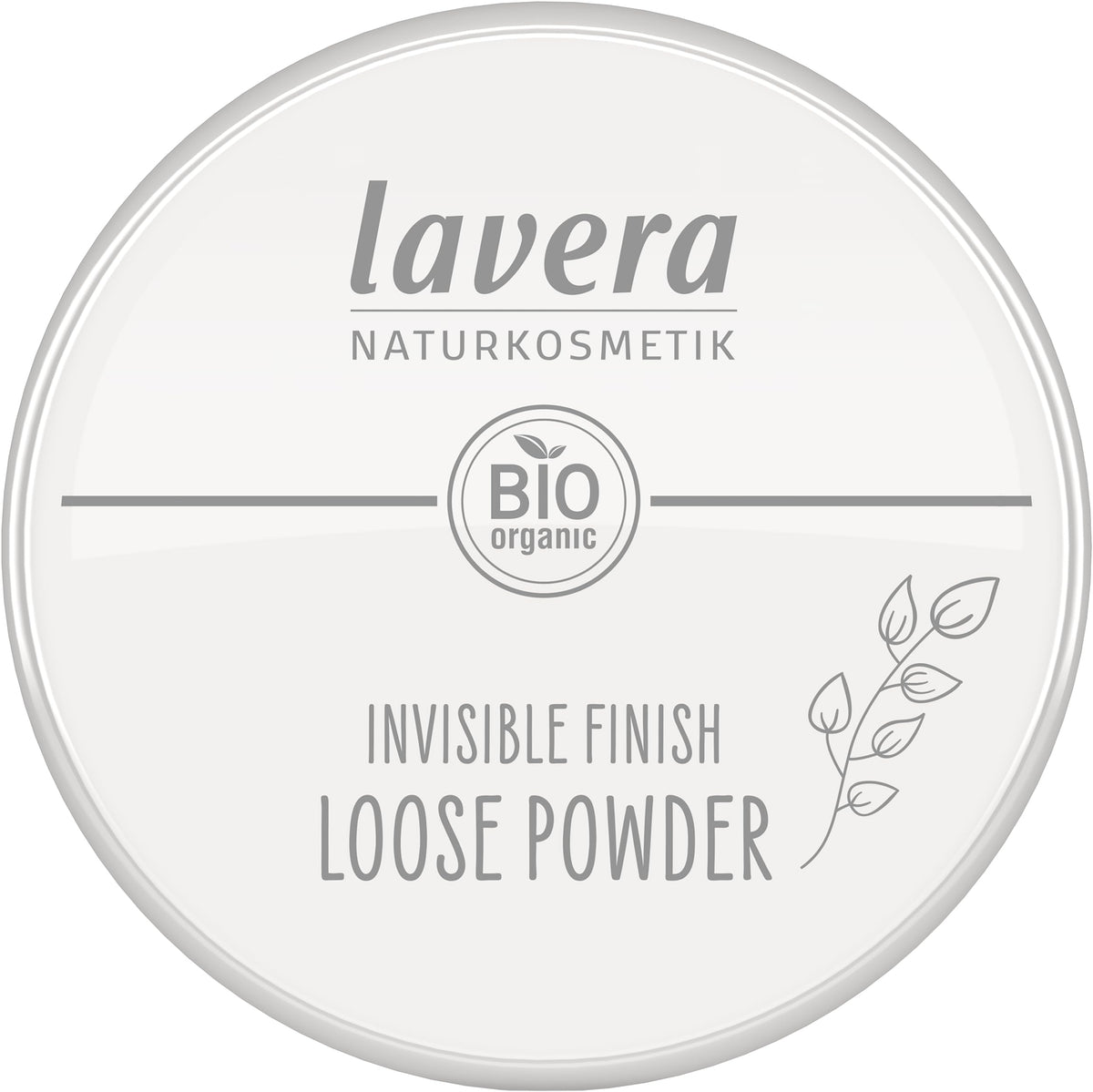 lavera Invisible Finish Loose Powder - Organic Rice and Tapioca - Sets Makeup, Transparent, Mattifying, Long-lasting - Vegan, Organic 1 x 11g