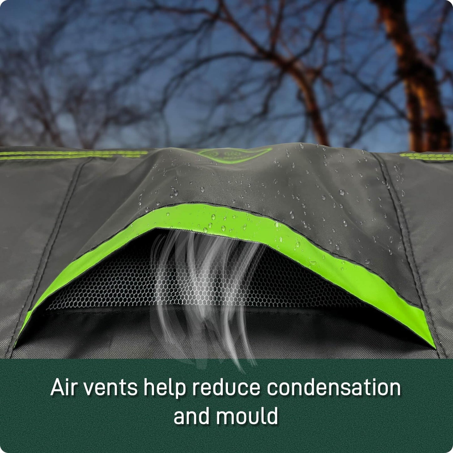 AWNIC Garden L Shaped Sofa Cover Rattan Corner Furniture Covers Waterproof Outdoor V Shape Dining Set Covers UV-resistant 215x215x85x71cm