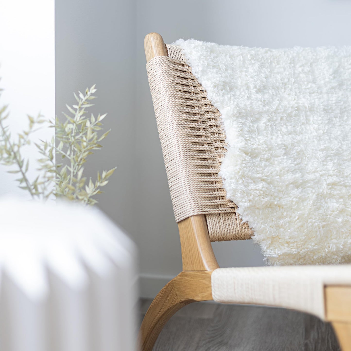 Nordic Sheep Real Sheepskin rug Short Hair 90x60 cm | Bedside rugs for bedrooms, sofa, chair or dining table | Each Sheepskin is unique and created by