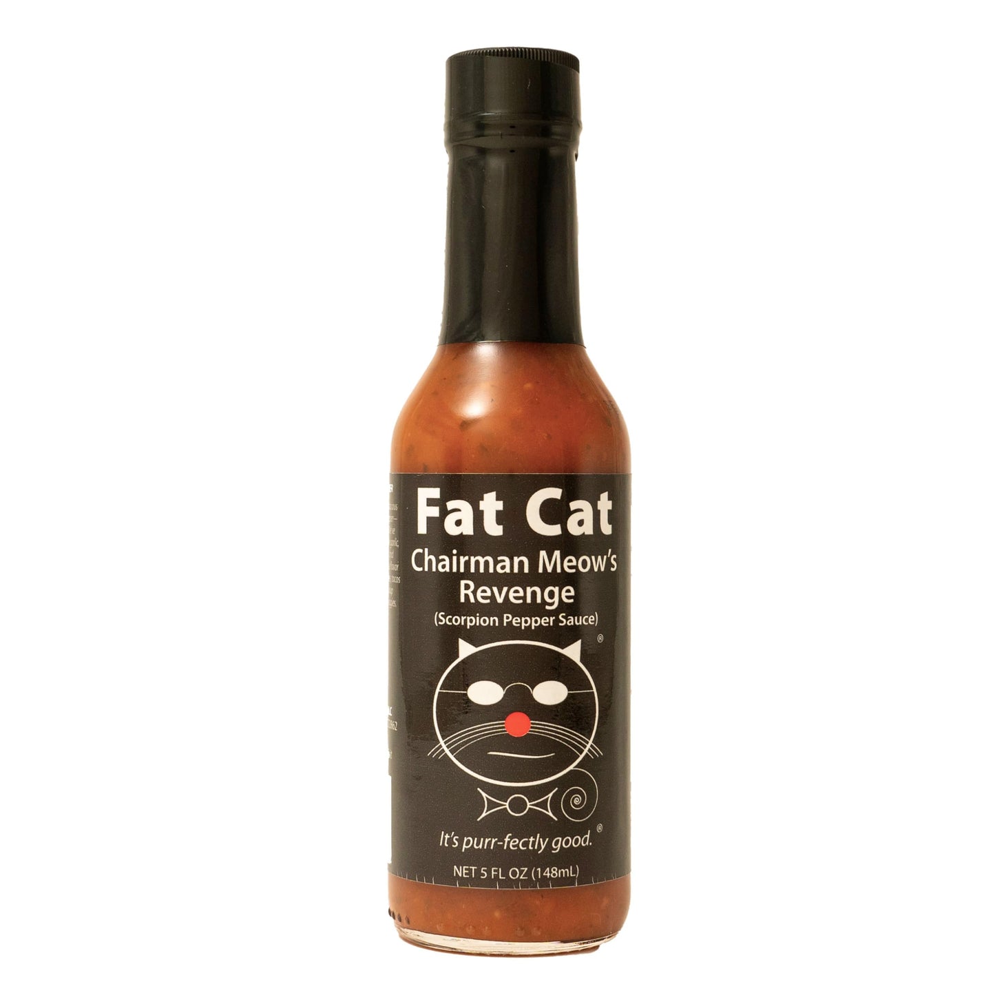 Fat Cat Chairman Meow's Revenge: Scorpion Pepper Sauce (5 ounce)