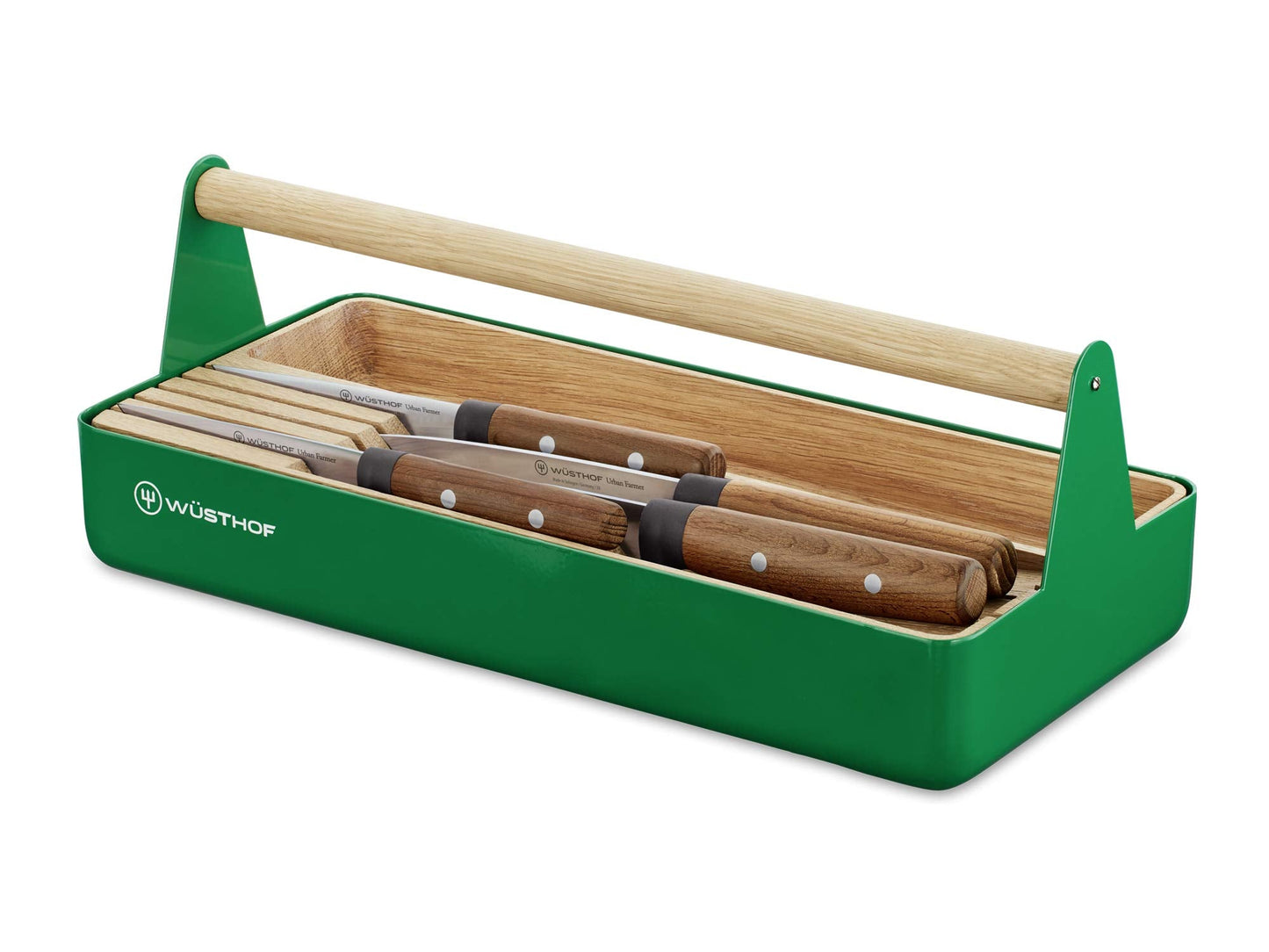 W?sthof Urban Farmer Tool Basket with 4 Knives