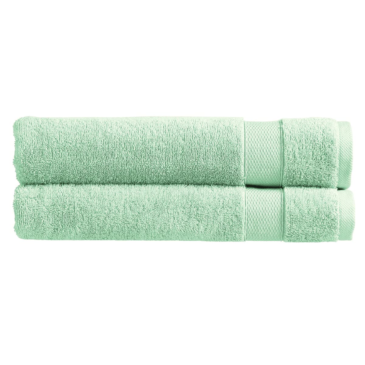 Christy Refresh Bath Sheet Sets | Set of 2 | Quick Dry | Gentle Pastel Tones | Soft Plush Large Bathroom Towels | Absorbent Shower Towels | 100%