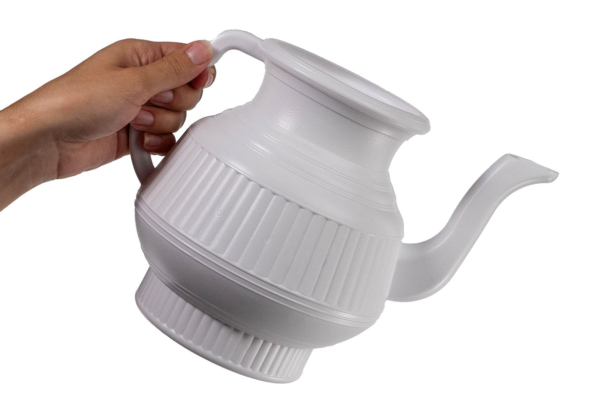 Lota | Bodna | Toilet Wash Jug | 2.25 litres | White Plastic