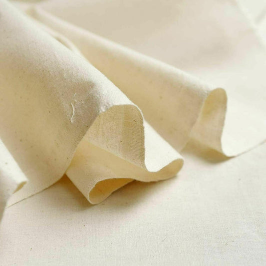 100% Natural Calico Cotton Unbleached Crafting Fabric - Medium Weight - 160CM Extra Wide - 20 Metre