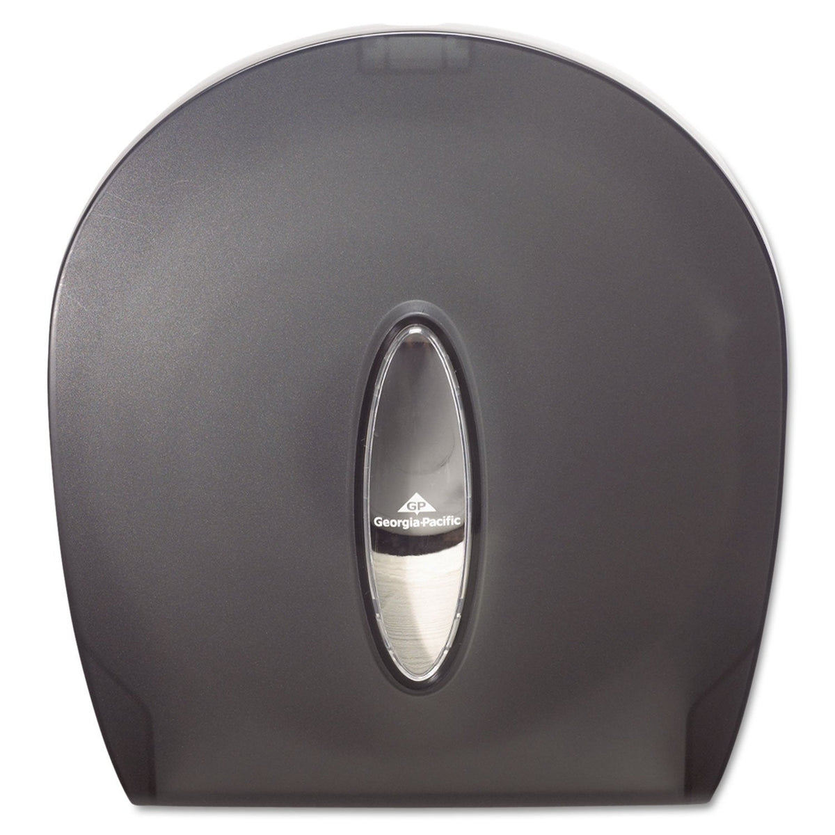 Georgia-Pacific GP 59009 Translucent Smoke Jumbo Jr. Bathroom Tissue Dispenser, 10.61" Width x 11.29" Height x 5.39" Depth