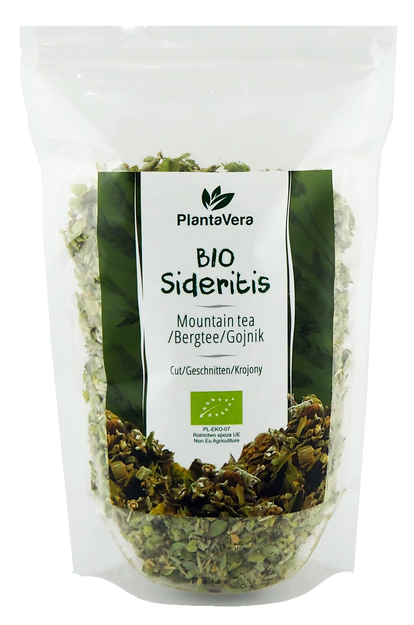 Organic Sideritis, Mountain Tea BIO, Ironwort Cut Flowers, Sideritis scardica 300G
