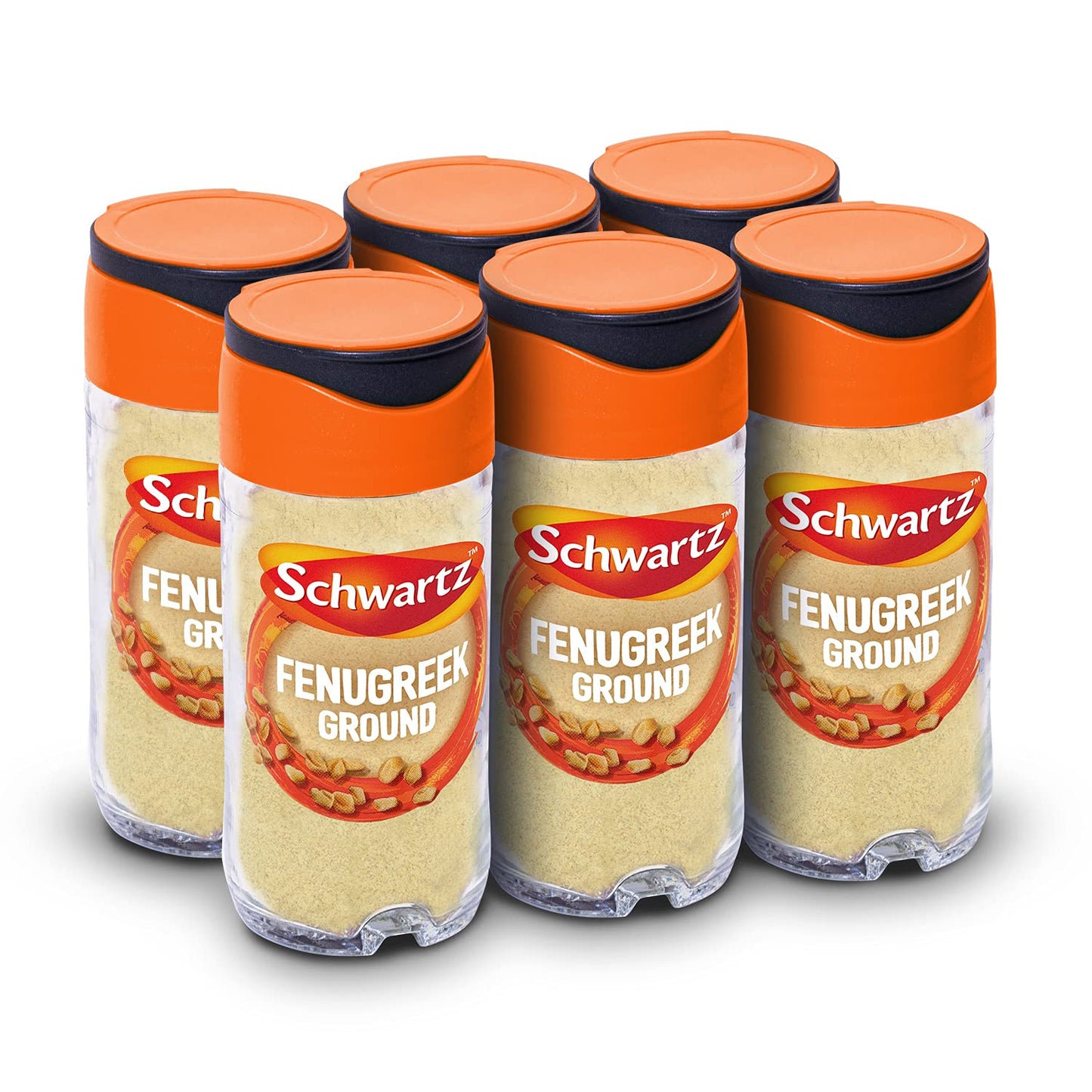 Schwartz Fenugreek Ground 35 g, Bulk Pack of 6