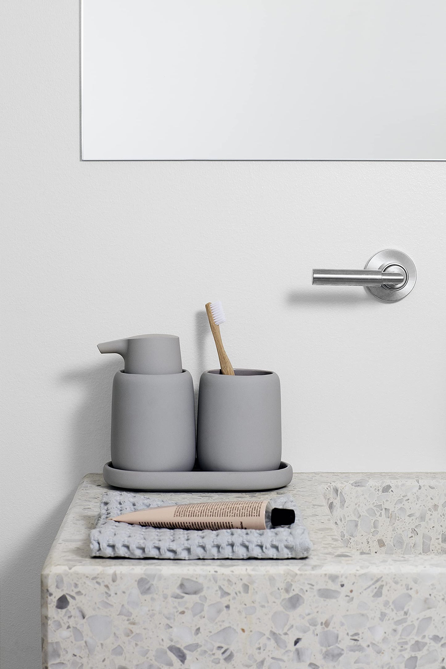 Blomus Caro hand towel, microchip, width 50 cm, depth 100 cm