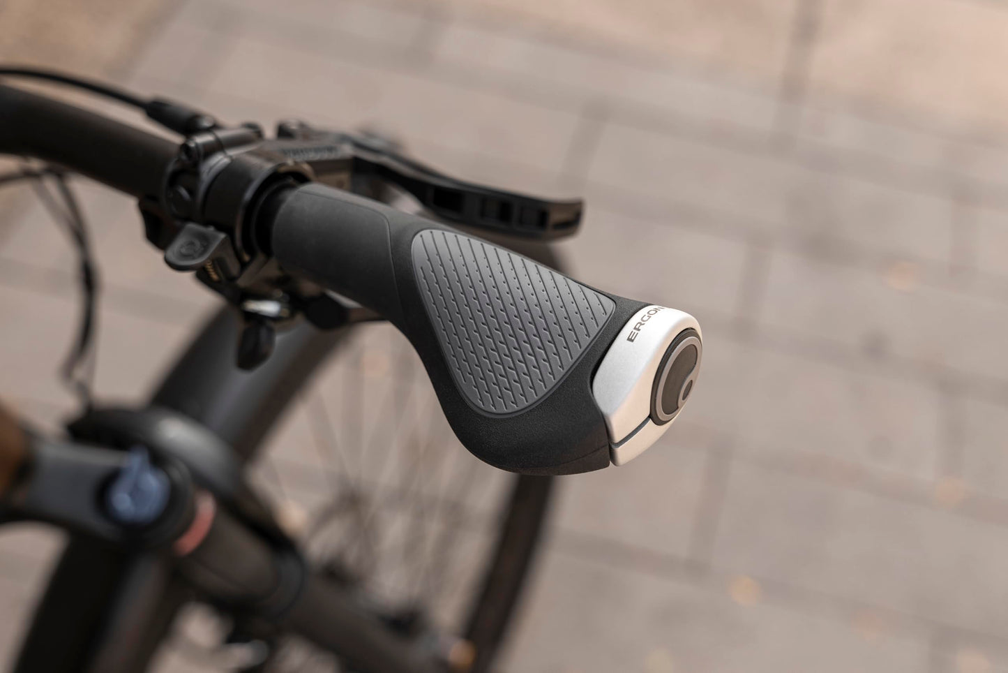 ERGON GP1 Evo Handlebar Grips, Small, Black