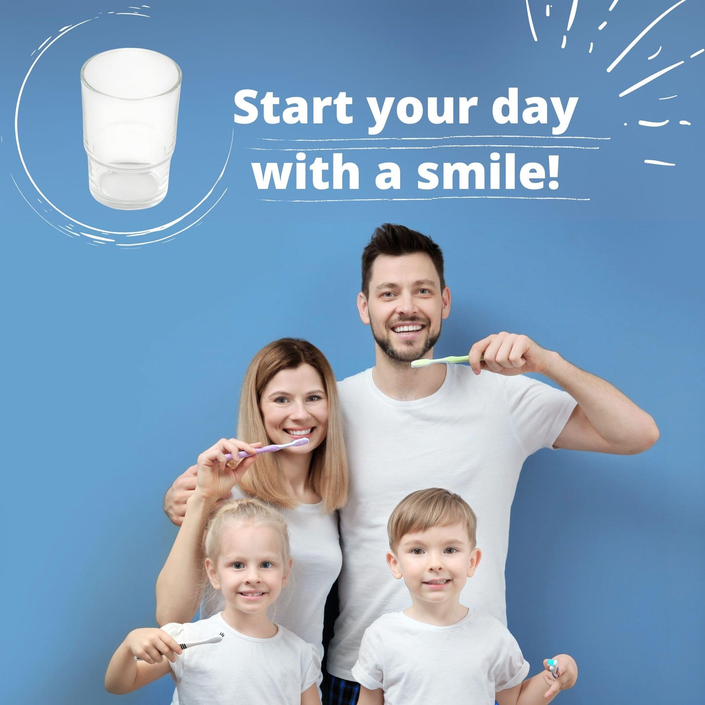 YOSSEE Glass Tumbler – Replacement for Wall Mounted Toothbrush Holder