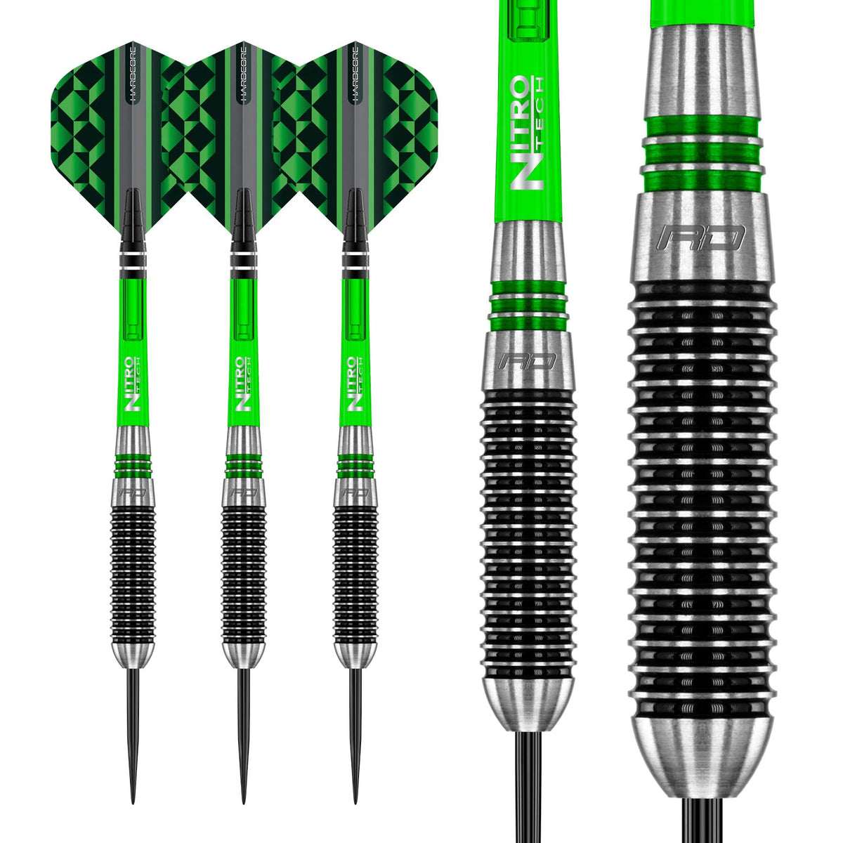 RED DRAGON Titan 2-40g Tungsten Darts Set with Flights and Stems