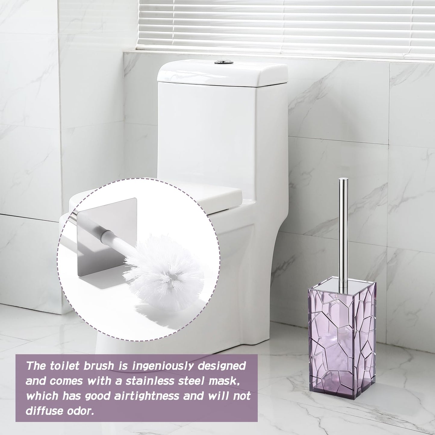 Clear Acrylic Bathroom Accessories Set - Rust-Free, Transparent Design - Includes Soap Dispenser, Toothbrush Holder, Cup, Soap Dish