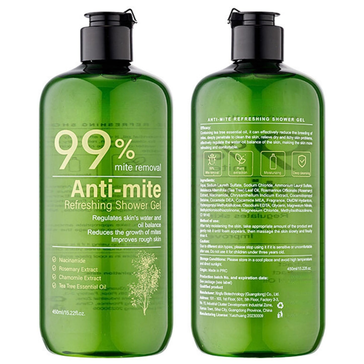 Antifungal Body Wash & Soap - Antibacterial body wash - Tea Tree body wash - Back Acne Remove - Anti Fungal Shower Gel - Tea Tree Shower gel -