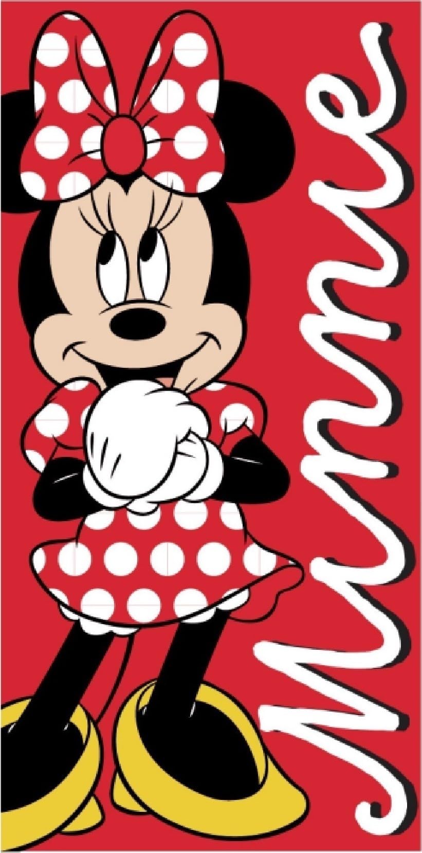 arlis Minnie Disney Beach Towels ? Minnie Disney Beach Towel 70 cm x 140 cm (Disney Minnie Beach Drap, 70 x 140 cm)