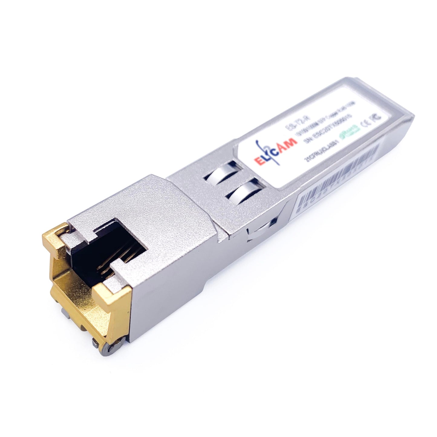 Elfcam? - 10Gb SFP+ Module with RJ45 Connector, 10Gbase-T Transceiver Module up to 30m, (10Gbase-T: 30m)