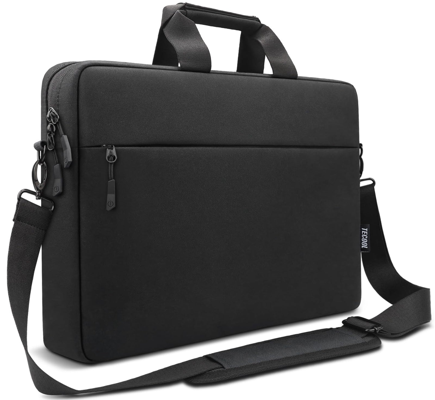 TECOOL Laptop Bag 15 15.6 16 Inch, Waterproof Messenger Bag Computer Case Sleeve Briefcase with Shoulder Strap for 15.6 16 Inch Acer ASUS Lenovo HP