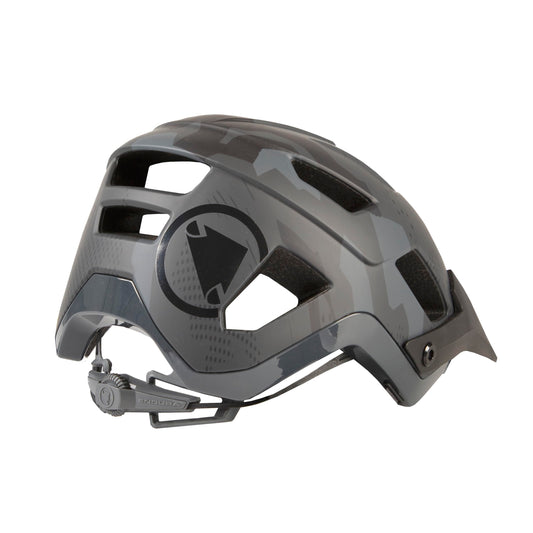 Endura Men's Hummvee Plus MIPS? Helmet | Cycling Protection | Adjustable Fit, Grey Camo, L-XL