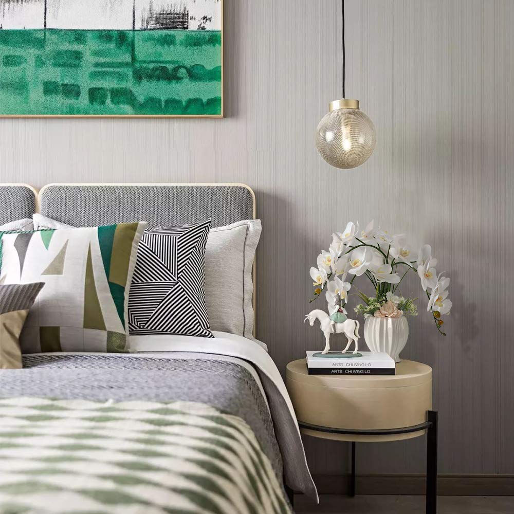 LESING Artificial Flowers Ochids Plants Fake Orchid in Pot Artificial Flowers with Vase Orquidea Faux Orchid for Home Indoor Decoration (Style 3,White