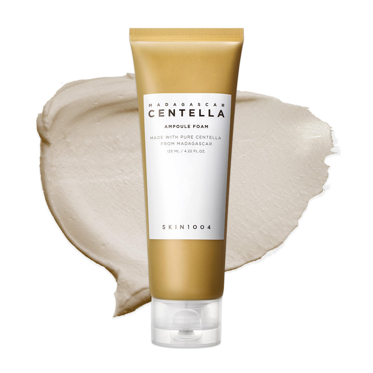 Skin1004 Madagascar Centella Ampoule Foam 125ml Foam Cleanser, K-Beauty