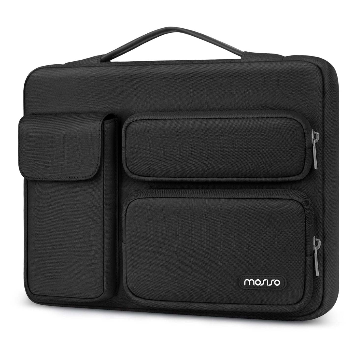 MOSISO 360 Protective Laptop Case 16 inch, 15-15.6 inch Laptop Sleeve Compatible with MacBook Pro 16, HP Acer Dell Lenovo ASUS Notebook, Side Open Bag