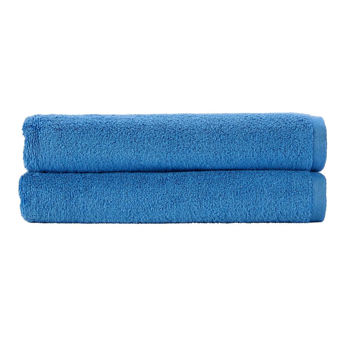 Christy Cirrus Lightweight Bath Sheets | Set of 2 Extra Large Towels | Super Soft and Fluffy | Quick Dry Bathroom Shower Towels | 100% Cotton | Ocean