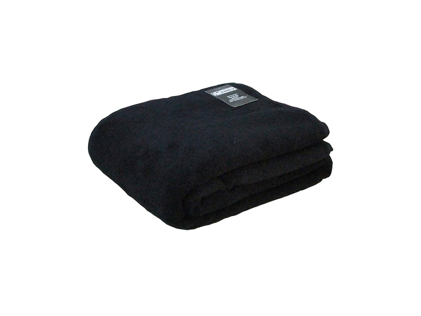 The House Of Emily Massive/Huge/Extra Large 100% Cotton Bath Sheet/Beach Towel - 150cm x 200cm Black
