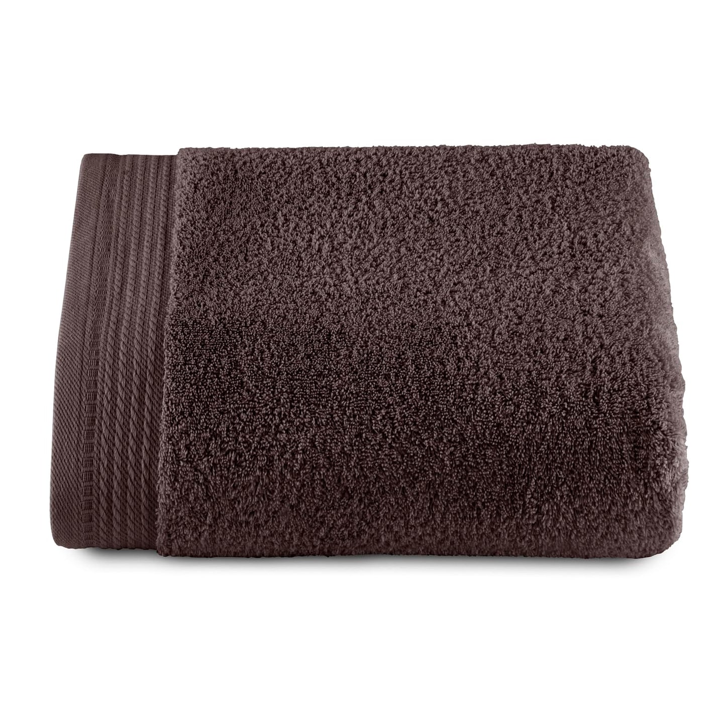 RIZO Top Towel ? Set of 1 Shower Towel ? Large Shower Towel ? Bath Towels ? 100% Combed Cotton ? 600 g/m2 ? Measure 100 x 150 cm ? Brown