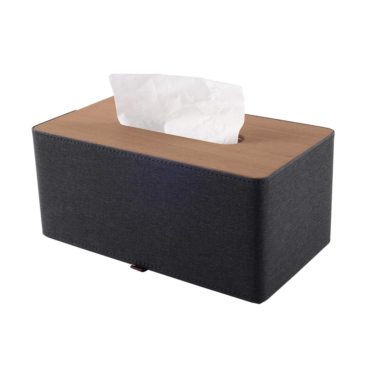 XNONE Tissue Box Cover Pu Leather Tissue Box Holder Rectangle Tissue Organizer Napkin Dispenser for Home,Office,Restaurant,Dresser,Car,Bathroom