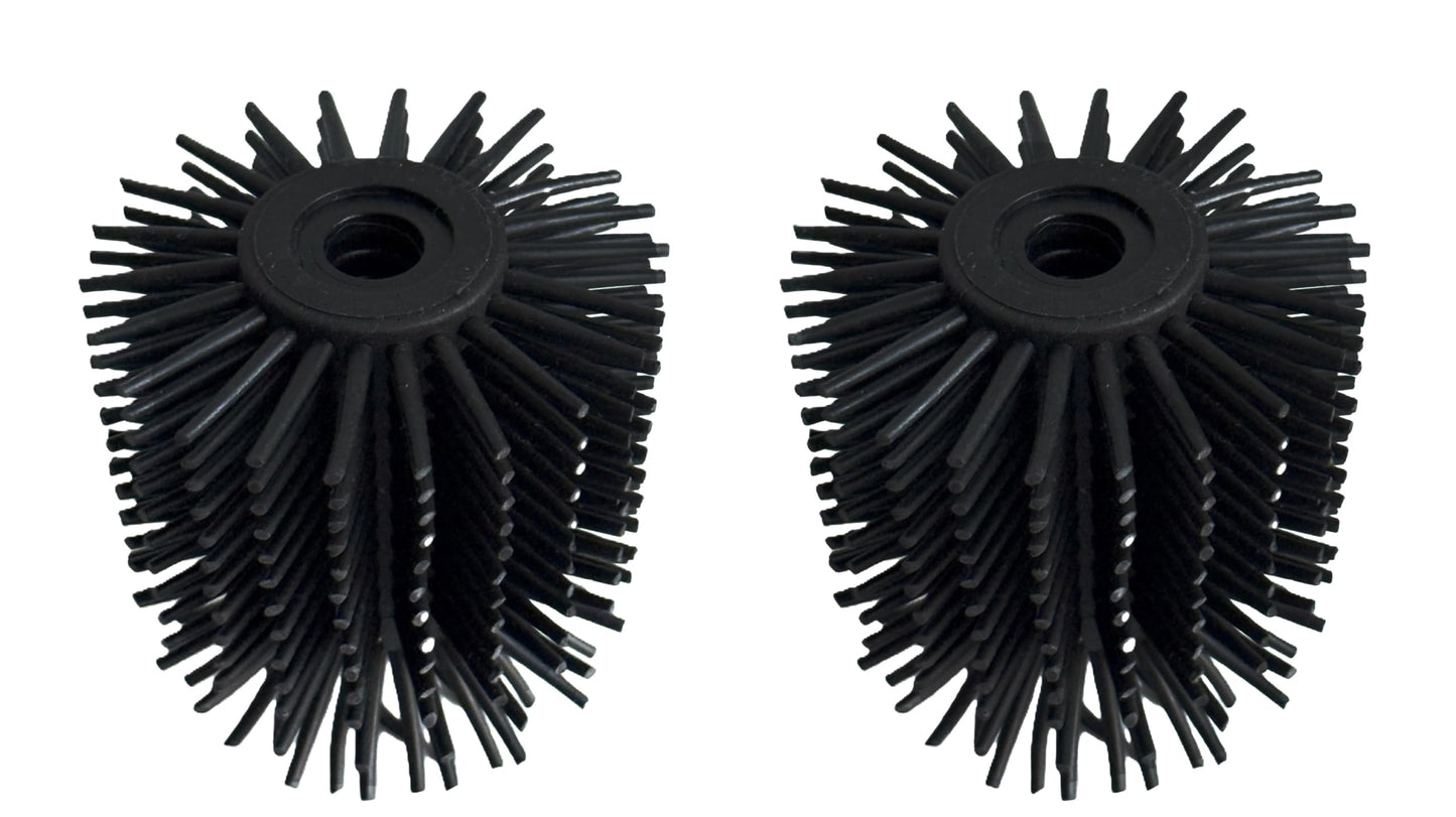 DITI Replacement Silicone Brush Head, Set of 2 for Toilet Brush Set with Non-Stick Effect, Self-Cleaning Toilet Brush Head, Hygienic and Odourless, 12