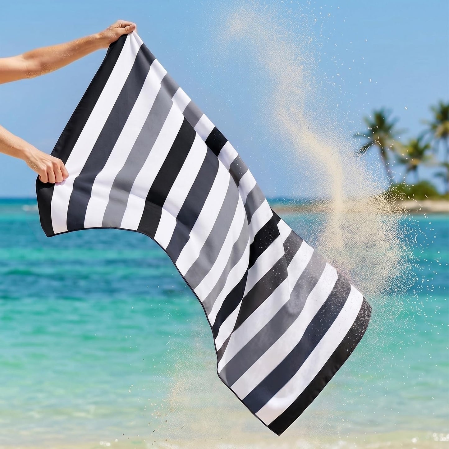 Exclusivo Mezcla Oversized Microfiber Beach Pool Towel for Adults, 180x90cm