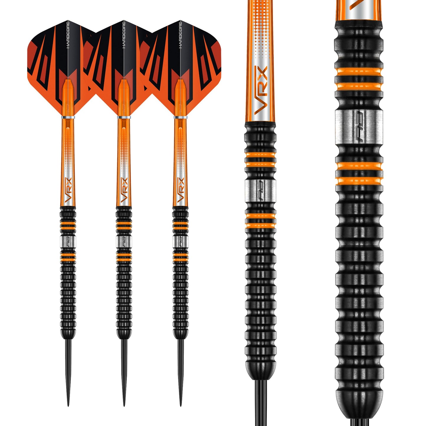 RED DRAGON Amberjack Pro 1 22 Gram Premium Tungsten Darts Set with Flights and Stems