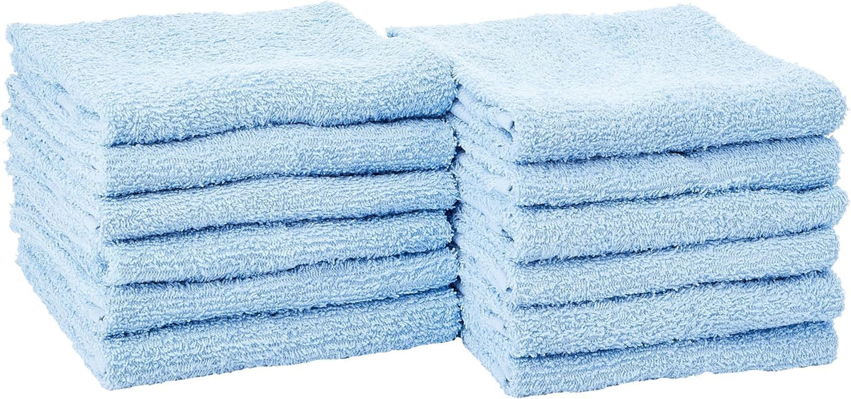 Simpli-Magic 79198 Hand Towels, 16"x27", Blue 12 Count