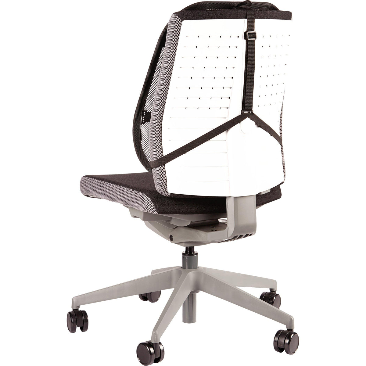 Fellowes Suites Mesh Back Support for Office Chair with Tri-Tensioning, Graphite, Standard, 9191301