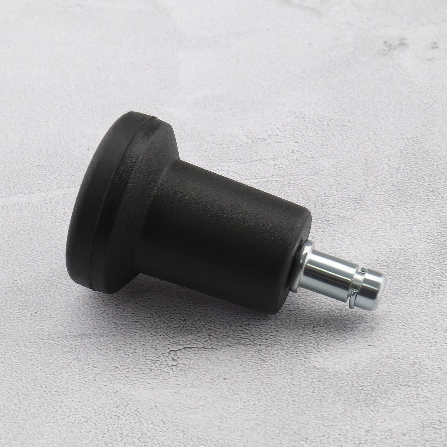 eMagTech 5PCS Bell Glides Office Chair Wheels Stopper Replacement Office Chair Swivel Caster Wheels Office Furniture Accessories 11x22mm Black