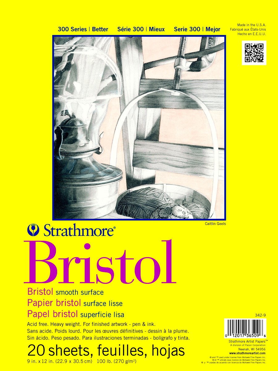 Strathmore Str-342-9 20 Sheet, White