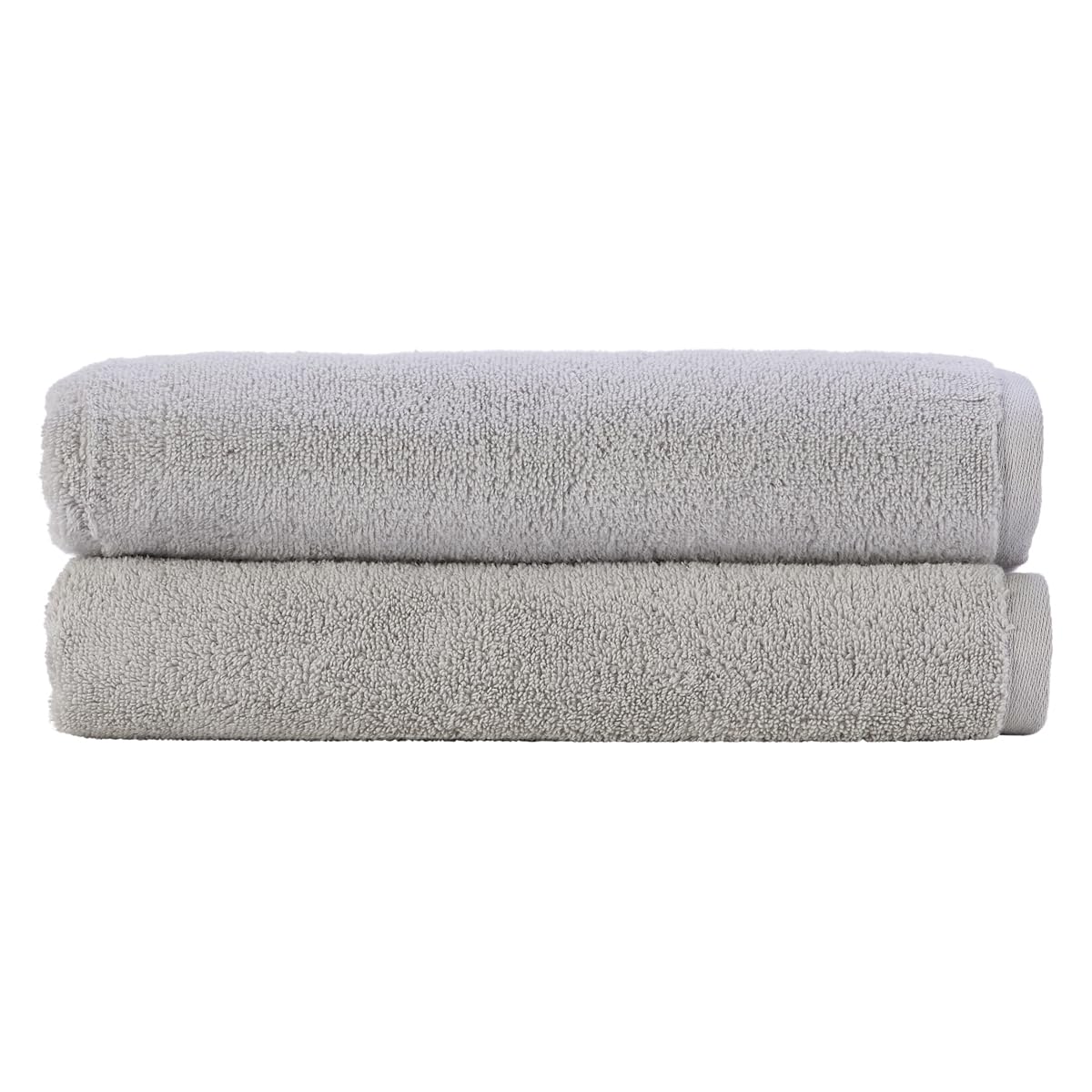 Christy Cirrus Lightweight Bath Sheets | Set of 2 Extra Large Towels | Super Soft and Fluffy | Quick Dry Bathroom Shower Towels | 100% Cotton | Cloud