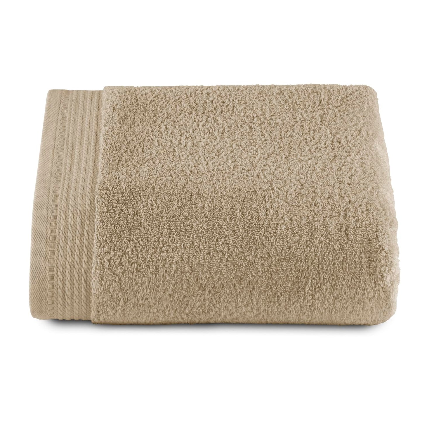 RIZO Top Towel ? Set of 1 Shower Towel ? Large Shower Towel ? Bath Towels ? 100% Combed Cotton ? 600 g/m2 ? Measure 100 x 150 cm ? Camel