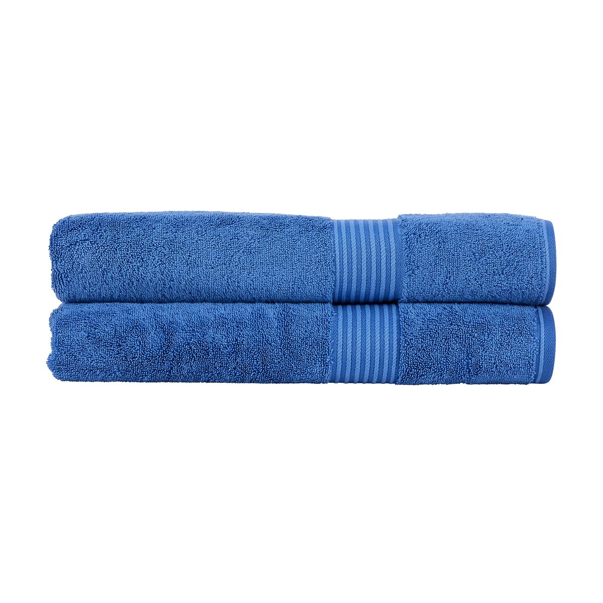Christy Supreme Hygro 2 Bath Sheets Set | Deep Sea Blue | 100% Luxury Supima Cotton | Ultra Soft | Super Absorbent | 650GSM | Extra Large Bath Towels