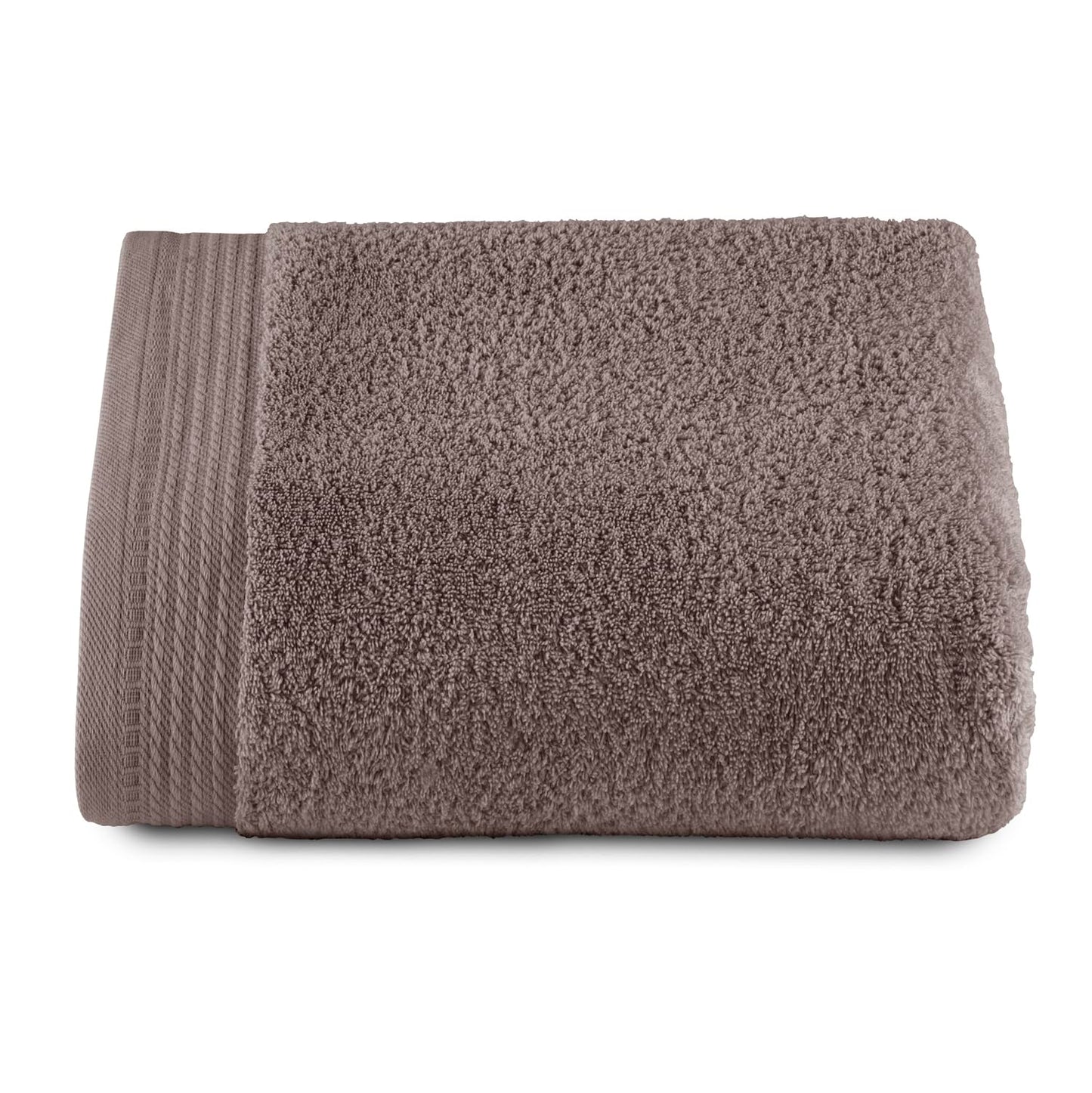 RIZO Top Towel ? Set of 1 Shower Towel ? Large Shower Towel ? Bath Towels ? 100% Combed Cotton ? 600 g/m2 ? Measure 100 x 150 cm ? Mink